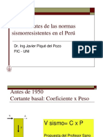 Normatividad Sismo resistente en el Peru.PIQUE.pdf