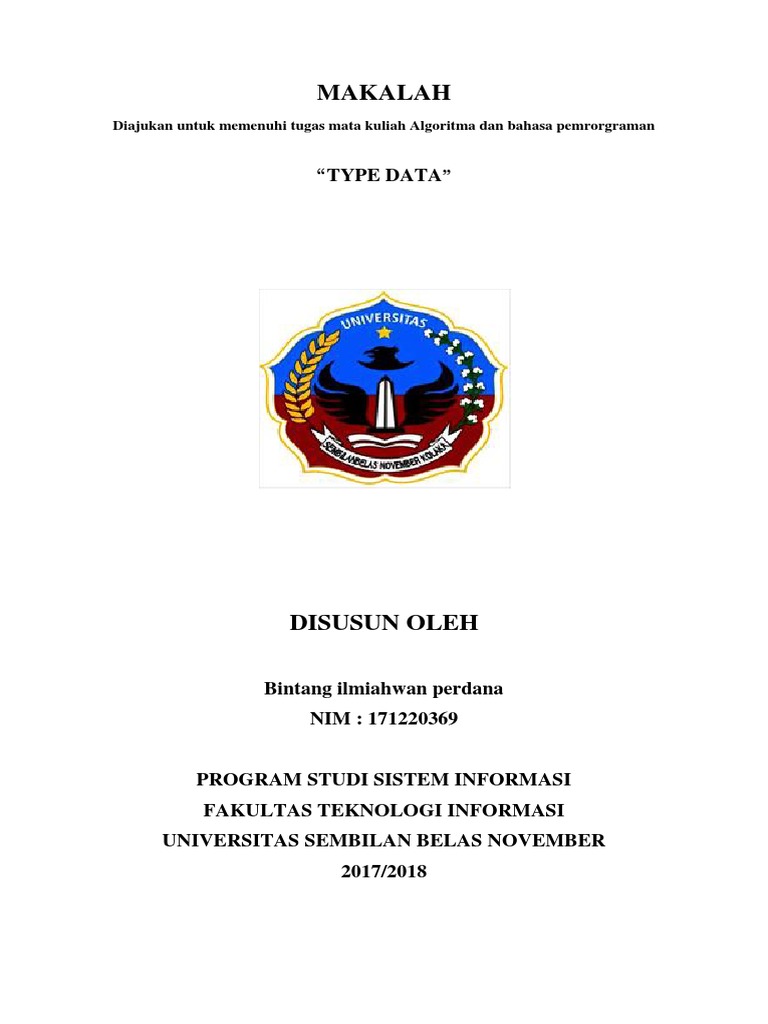 Tipe Data dalam Pemrograman Pascal | PDF | Komputer