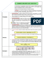 FICHE METHODE - Comment Mesurer Une Variation (2012-2013) PDF