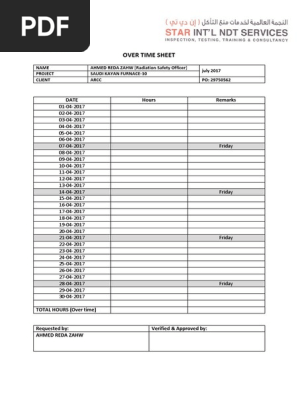 Time Sheet