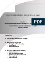 Nobuhiro Tanigaki Latest Results of Bottom Ash Handling in Japan