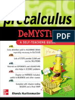 Preview of Pre Calculus Demystified