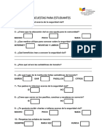 Encuestas Nuevas para Estudiantes