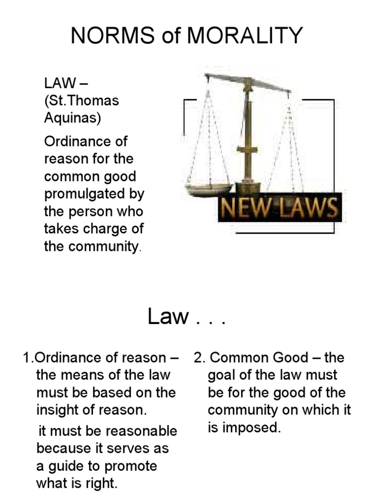 Norms of Morality