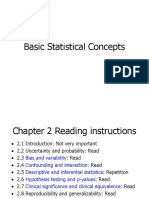 Statistical Concepts for Clinical Research