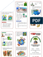 Triptico Medio Ambiente