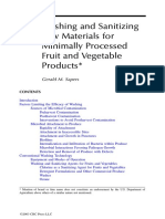 (2009) Washing and Sanitizing Raw Materials For Minimally Processed Fruit and Vegetable Products - G.sapers