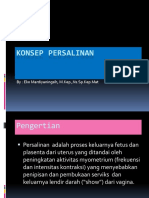 KONSEP PERSALINAN