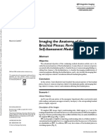 Imaging The Anatomy of The Brachial Plexus: Review And: Self-Assessment Module