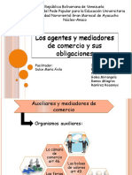 Los Agentes y Mediadores de Comercio