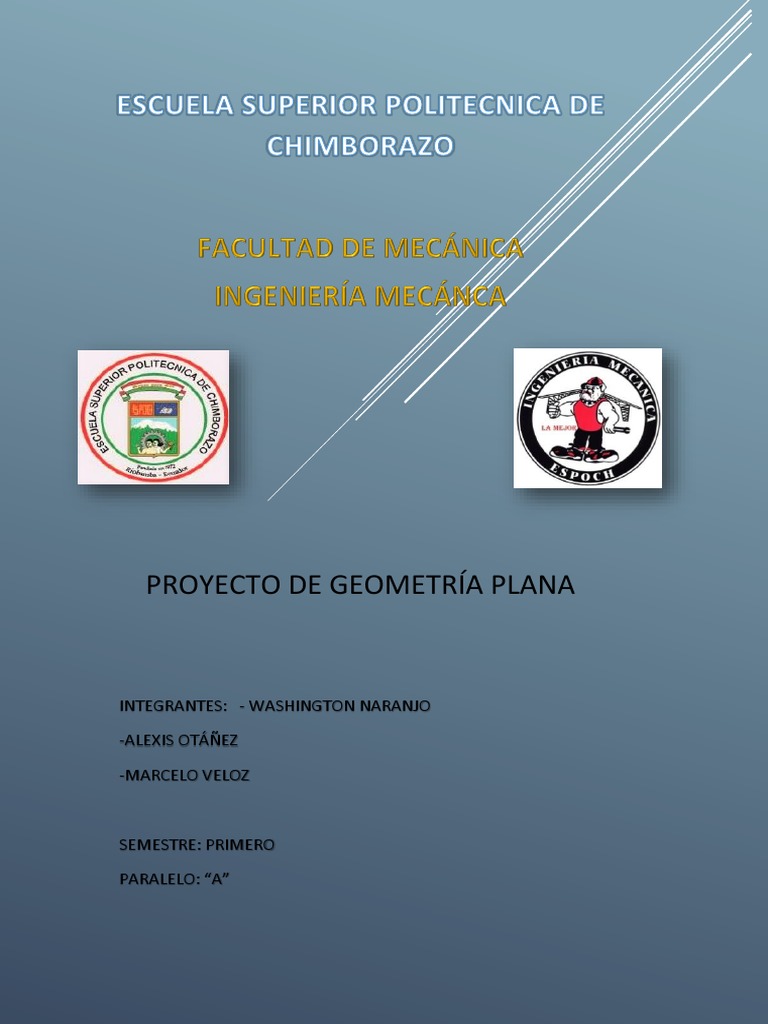 Proyecto de Geometría Plana | PDF | Cálculo | Aritmética