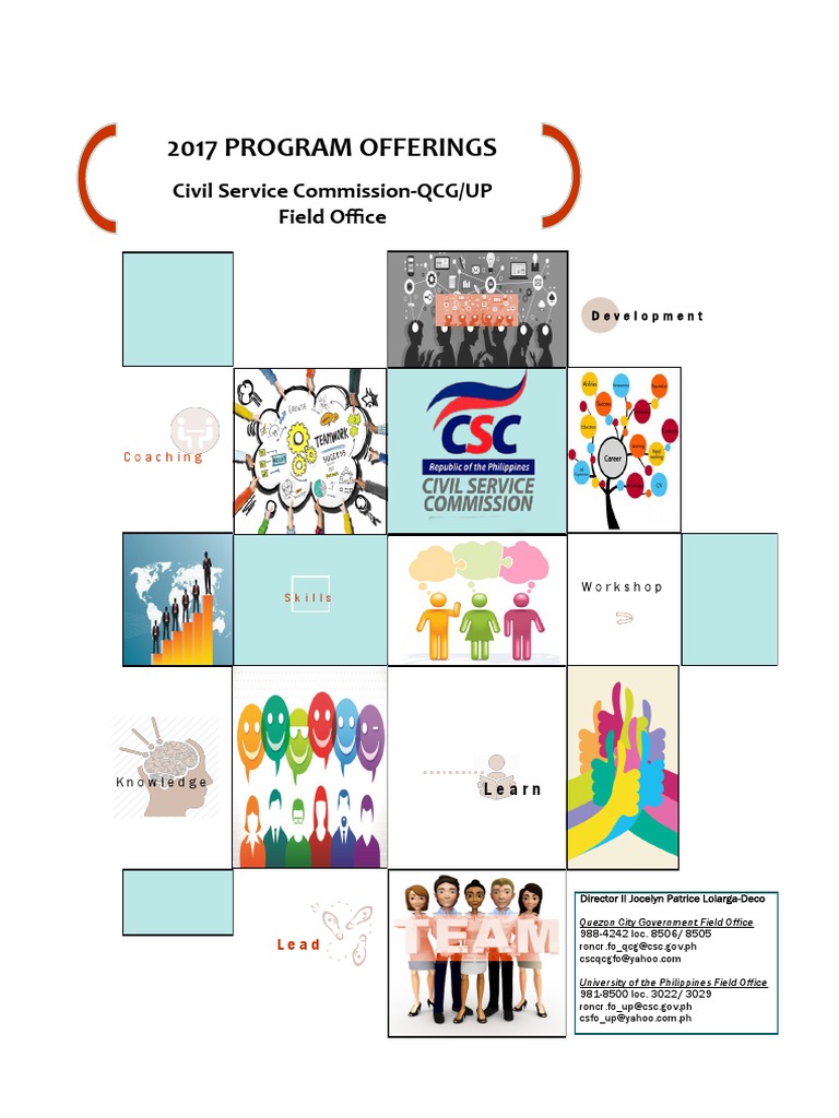Civil Service Training Programs 2017 | PDF | Government | Social ...