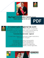 Representante Del Gobierno Regional de Junín