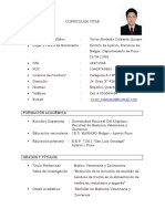 Curriculum Vitae Victor Abelardo Calderon Quispe PDF