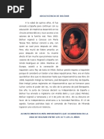 Adolescencia de Bolívar