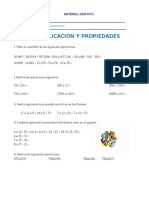 Multiplicacion y Propiedades