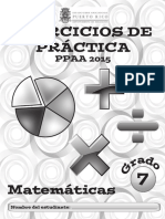 2015 Ejercicios de Practica - Matematicas G7 - 2-20-15 PDF
