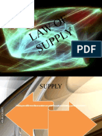 Law of Supply