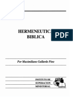 Maximiliano Gallardo - Hermeneutica