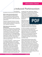 Drug-Induced Parkinsonism: Information Sheet Information Sheet
