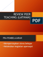 Review Peer Teaching (Latihan)