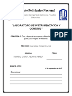 PRÁCTICA: Error y Leyes de Termo Pares, Diferentes Tipos de Termo Pares y Sus Rangos de Medición.