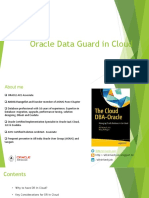 Oracle Data Guard Setup and Administration in Cloud