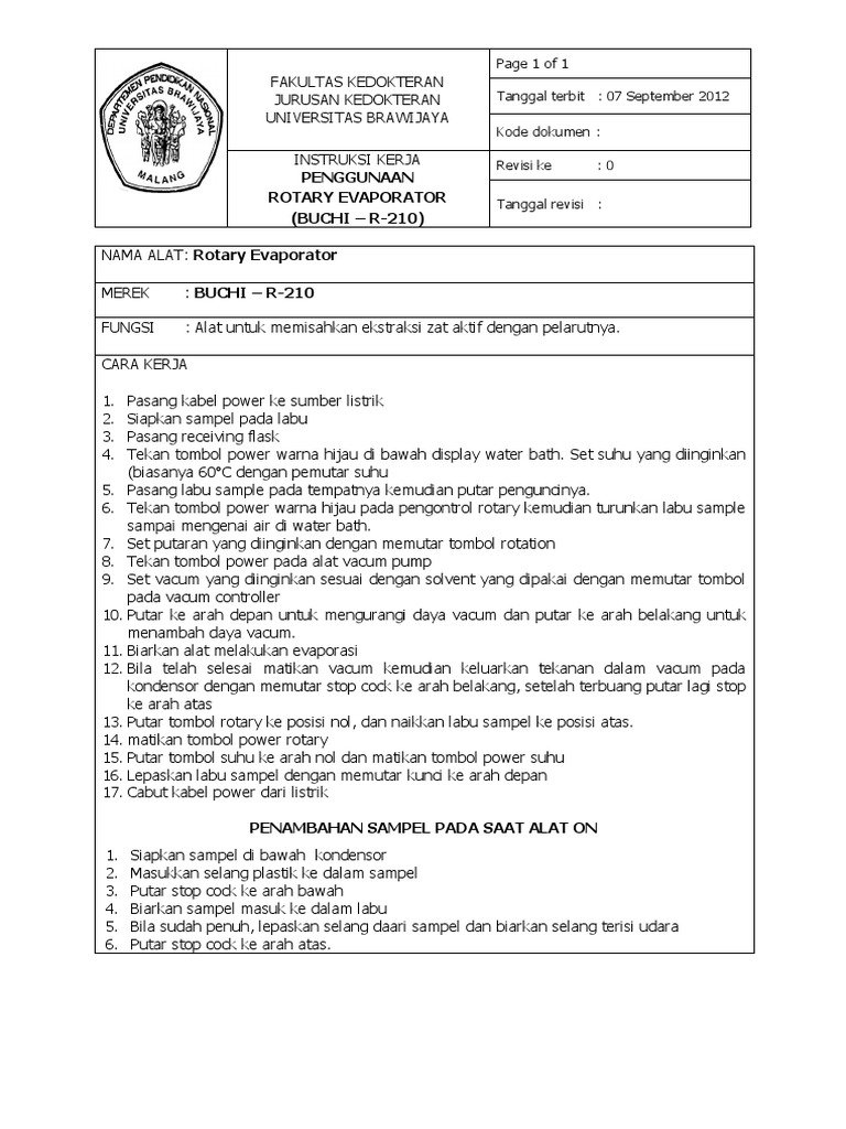 004 IK Rotary Evaporator PDF PDF