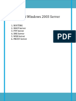 Konfigurasi Windows 2003 Server PDF