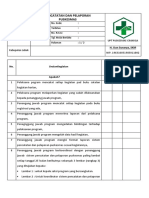 2.3.7.4 Daftar Tilik Pencatatan Dan Pelaporan