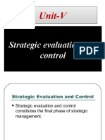 Strategic Evaluation & Control