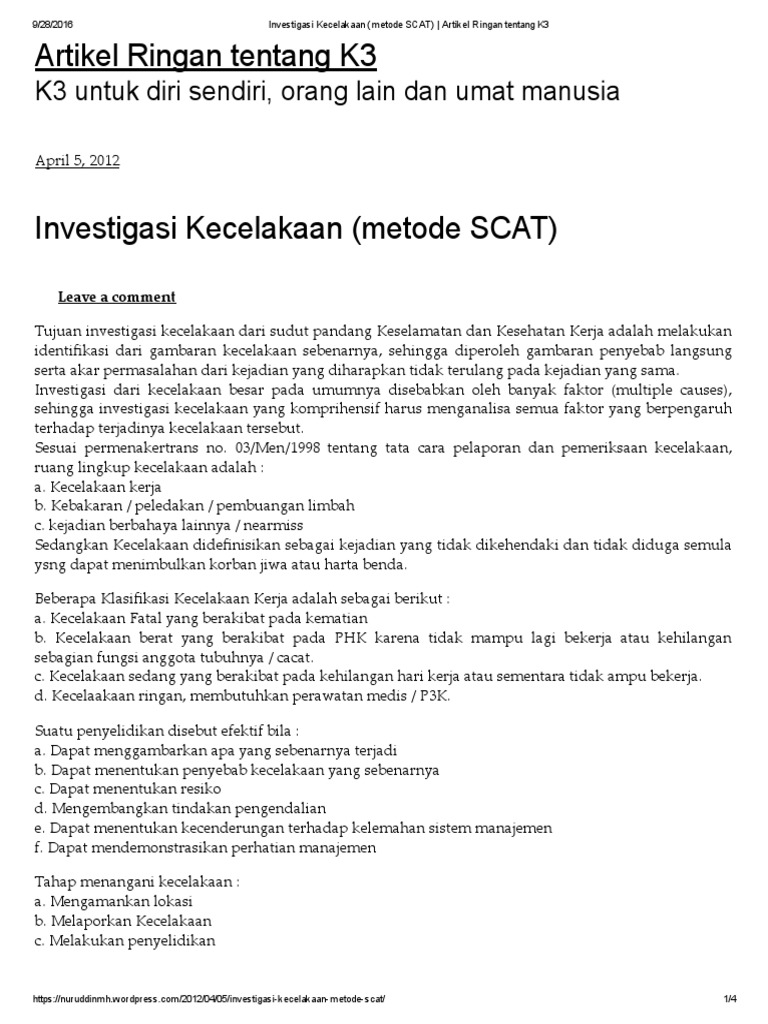 Metode Scat PDF