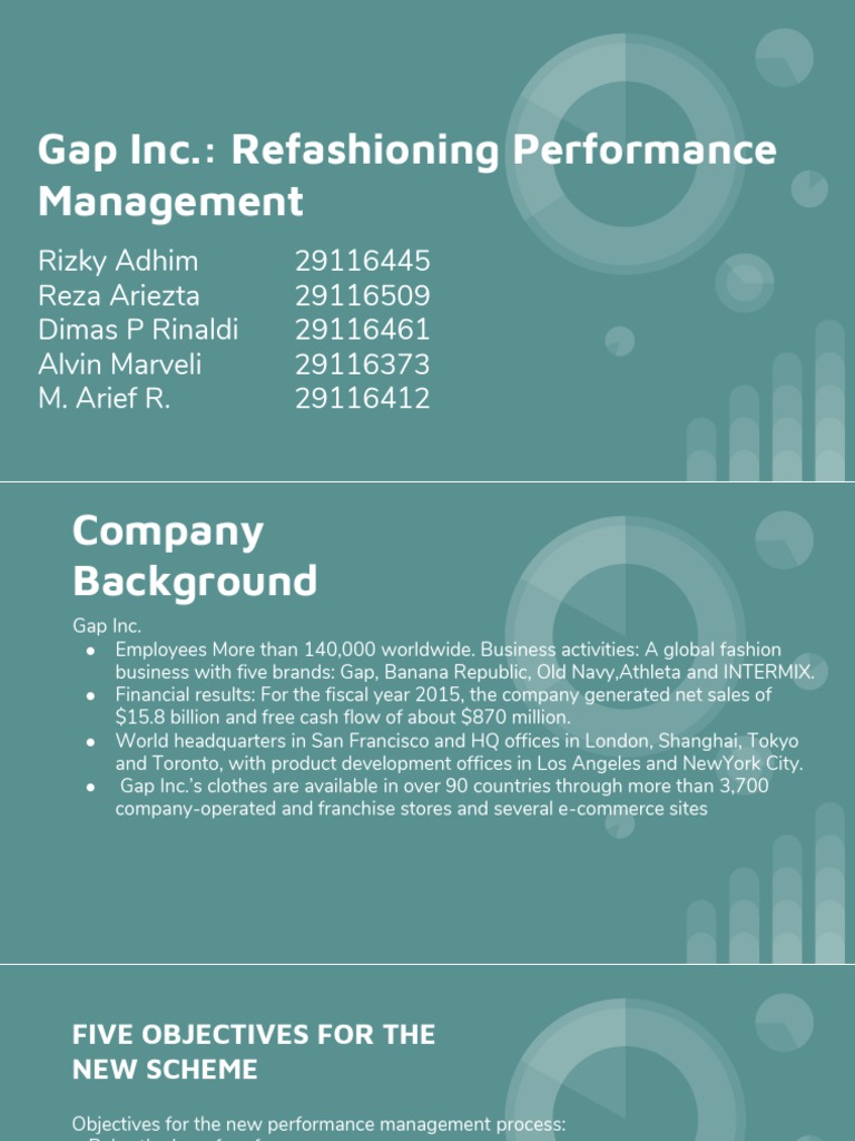 gap inc performance