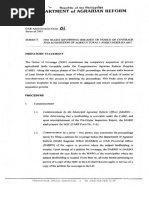 DAR Administrative Order on Land Acquisition | PDF | Finance & Money ...