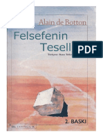 Alain de Botton Felsefenin Tesellisi