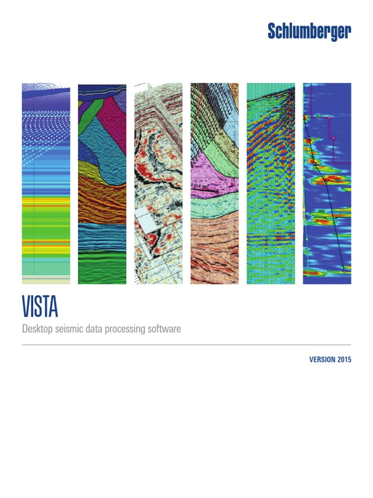 Vista Seismic Processing Software