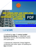 New Guidelines and Simplified Application Process For Extension of Landed Residential Buildings