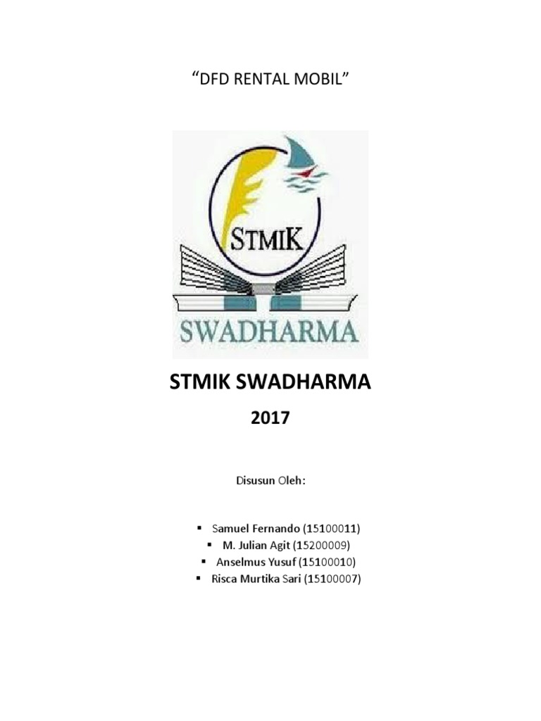 DFD untuk Sistem Rental Mobil | PDF