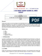 Todo Lo Que Se Debe Saber Sobre El Niño Ciego PDF