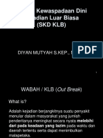 Sistem Kewaspadaan Dini Kejadian Luar Biasa SKD-KLB