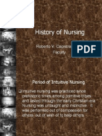 History of Nursing (Capistrano)