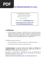 Um Caso de Desbalanceamento No Local ...