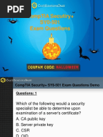 Comptia Secutiry+ Sy0-501 Exam Questions: Presentation Title