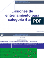 Sesiones de Entrenamiento para Niños de 5 Años PDF