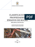 Clasificacion Propiedades Ensayos