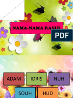 Nama-Nama Rasul