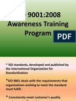 ISO 9001 Awareness 2015