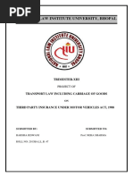 Transport Law Project