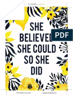 She Believed She Could PDF