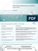 Simplified Financials Powered by HANA: Fiori Based UX Transformation